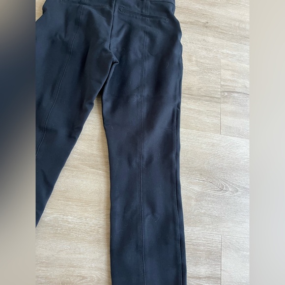 Spanx The Perfect Pant Womens Medium Black Ankle Back Seam Skinny Ponte Pull On - Picture 7 of 10